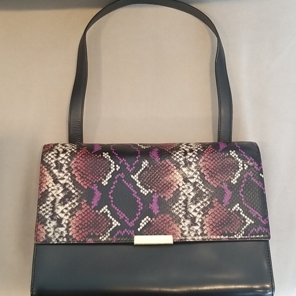 NWOT Ted Baker Lowri Python Print Shoulder Bag - Picture 3 of 8